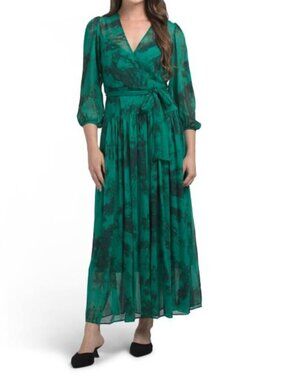 CALVIN KLEIN Chiffon Maxi Dress